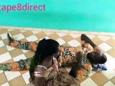 Stepmom seduction hot milf fucked on tiles while wife cooks - lani in anal, doggy, and creampie action