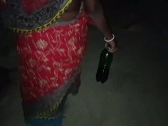 Desi bhabhi outdoor anal fuck - big ass indian aunty gets rough sex