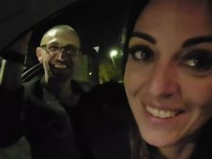 Hot italian amateur party - big tits wife fucked hard doggy style outdoor